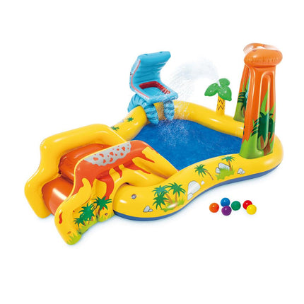 Intex Dinosaur Play Center with Slide 2.49x1.91x1.09m