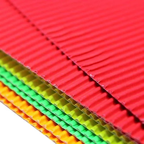 Bright color Corrugated Paper Sheets A4