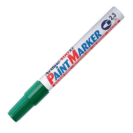 Artline paint marker green
