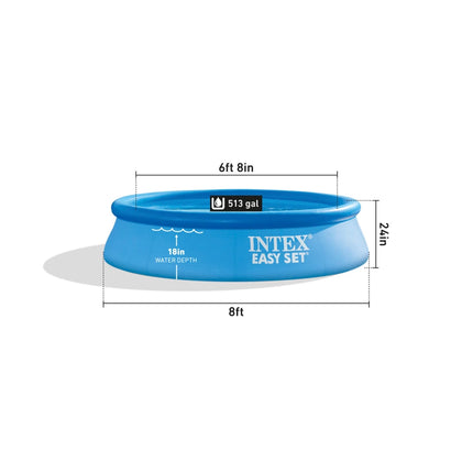 Intex Easy Set Swimming Pool 2.44mx61cm