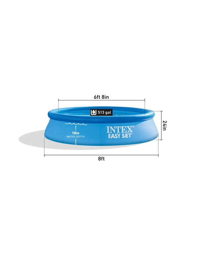 Intex Easy Set Swimming Pool 2.44mx61cm