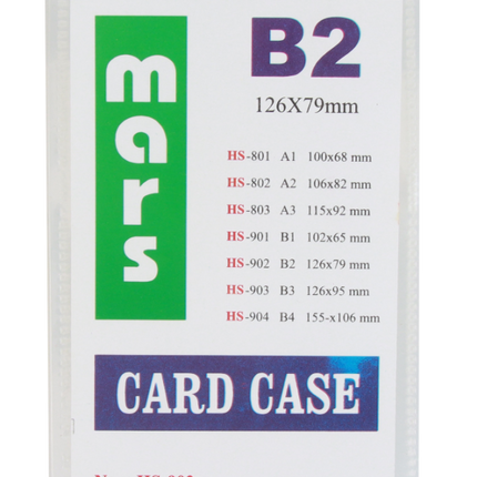 Clear Plastic Vertical Name Badge ID Card Holders