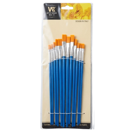 Artist Brushes Flat #WEI YI