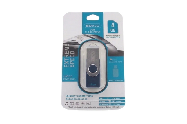 Bovju USB Flash Drive 4 GB