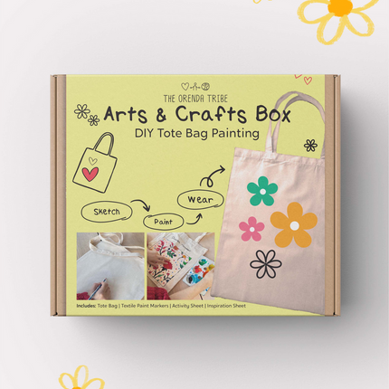 DIY Tote Bag Arts & Crafts Box