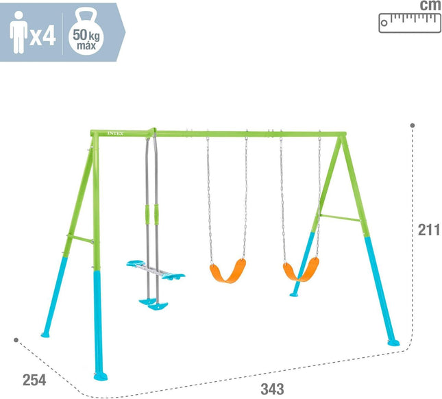 Intex Large Kids Swing Set