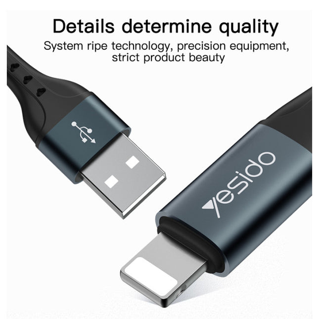 Yesido CA63 USB to Lightning/Micro/Type-C Data Cable