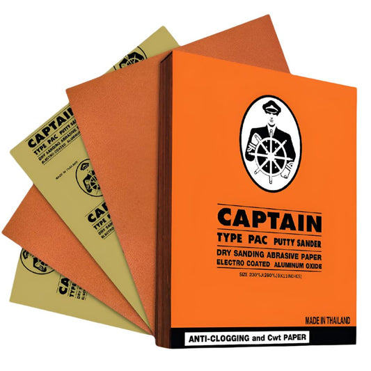 Captain Type PAC Sheet Sanding Paper