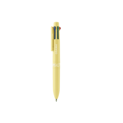Osama Ballpoint Pens 4 Multi Colors Pastel