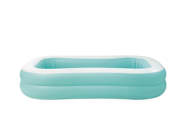 Intex Orange Rectangular Inflatable Pool 2.29x1.52x0.48m