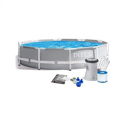 Intex Prism Frame Round Pool 3.05mx76cm (with Filter)