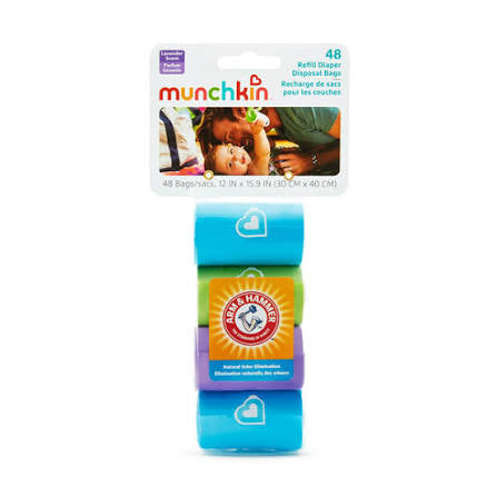 Munchkin Arm & Hammar daiper bags 4 pcs