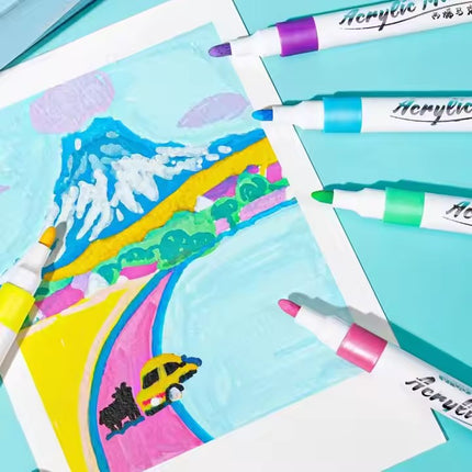 Foska Acrylic Paint Pens-48 colors