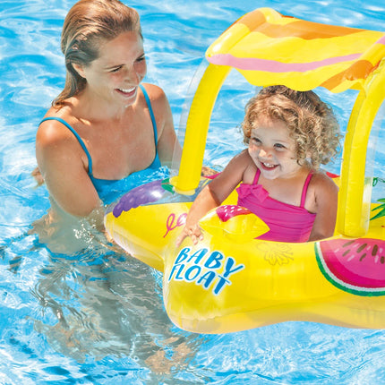 Intex Star Shape Baby Float with Canopy