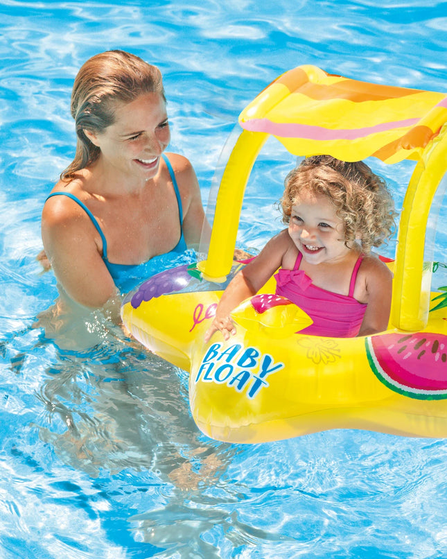 Intex Star Shape Baby Float with Canopy