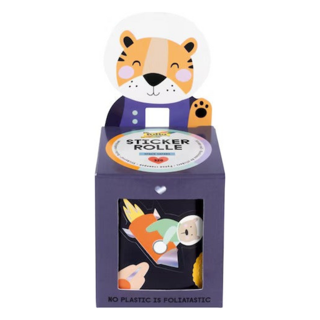 Folia sticker roll -Space safari