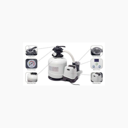 Intex Sand Filter Pump 1600 GPH