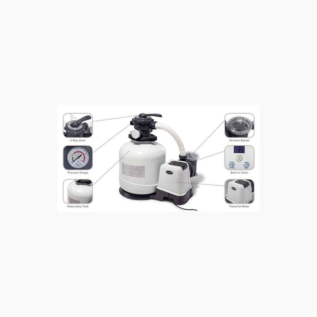 Intex Sand Filter Pump 1600 GPH