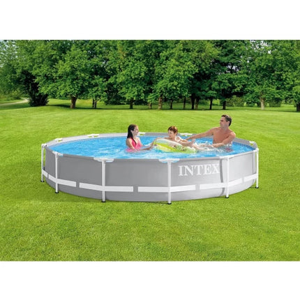 Intex Prism Frame Round Pool 3.05mx76cm (with Filter)