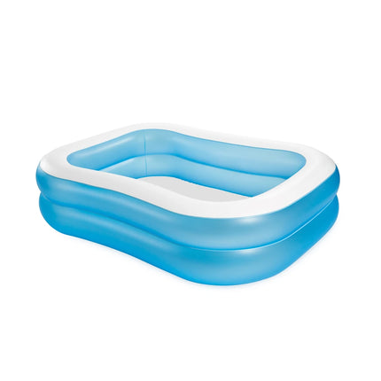 Intex Blue Rectangular Inflatable Pool 2.03x1.52x0.48m
