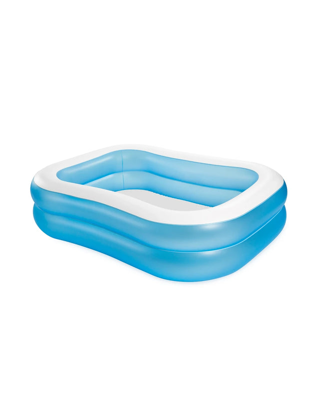 Intex Blue Rectangular Inflatable Pool 2.03x1.52x0.48m