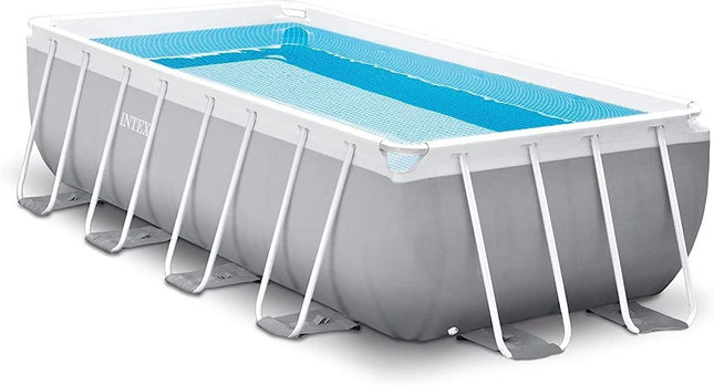 Intex Rectangular Swimming Pool 4.88x2.44x1.07m (Filter, Ladder, Cover)