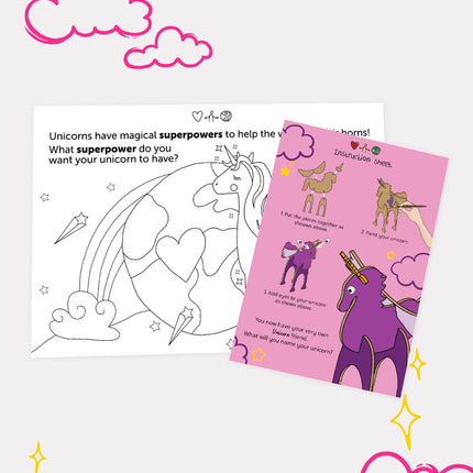 Unicorn Wooden Craft Box