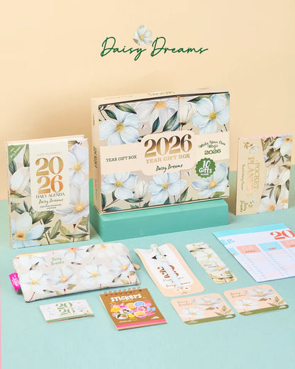 Agenda Gift Set 2026 -  Daisy Dreams