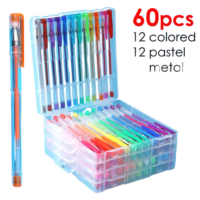 Foska color gel pen -60 pcs