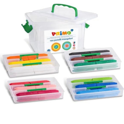 Primo Wax crayons jumbo 144 colours