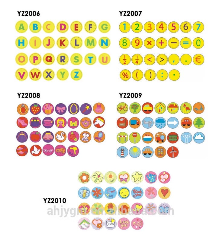 Foska toy stamp #yz2009 -26 pieces