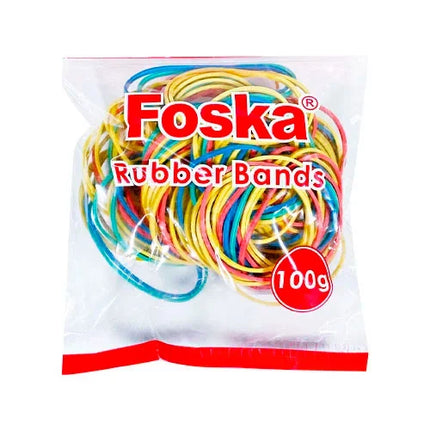 Foska Color Rubber Bands-1.4-1.5mm