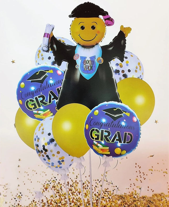Graduation Balloons Set-9pc