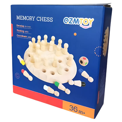Educational Wooden Memory Chess Game