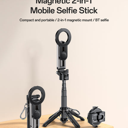 Yesido SF31 2-in-1 Magnet & Clamp Selfie Stick