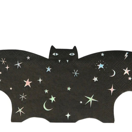 Meri Meri Halloween Sparkle Bat Napkins