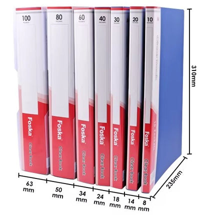 Foska Clear Book-A4