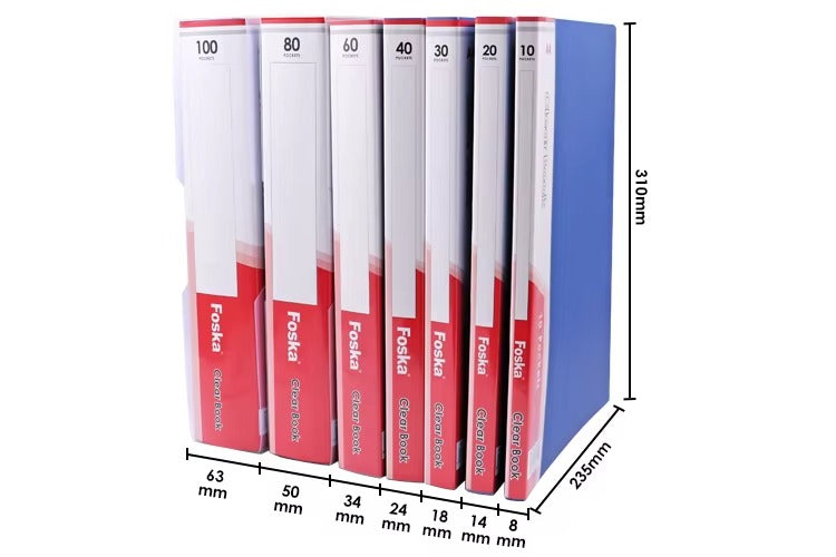 Foska Clear Book-A4