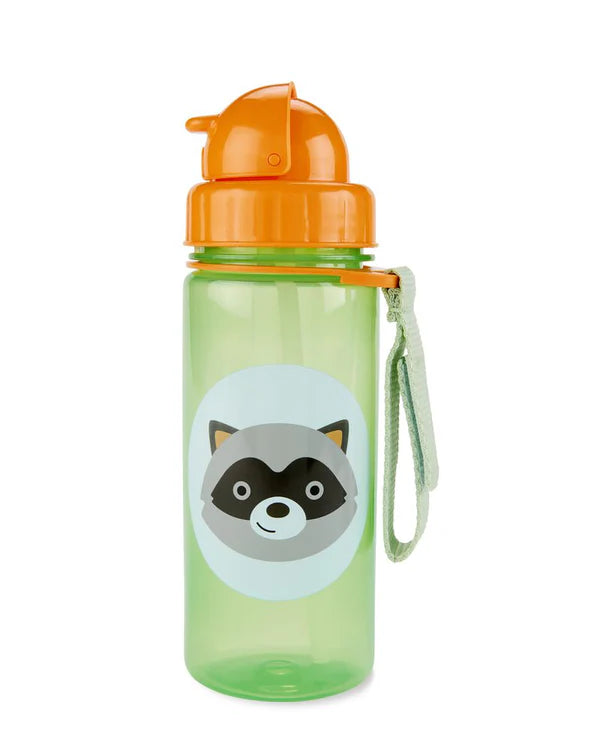 Skip Hop Zoo Straw Bottle - Raccoon