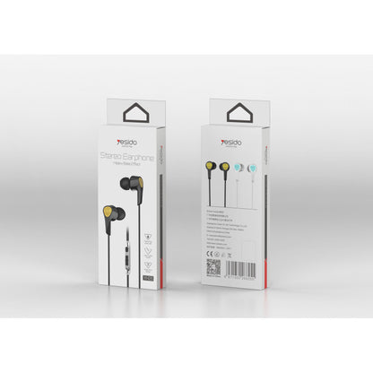 Yesido YH25 3.5mm in-ear Stereo Wired Earphone