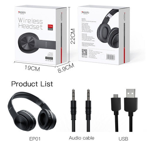 Yesido EP01 Wireless Bluetooth Gaming Headset