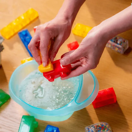 Jelly Blox Playground Store & Play Building Blocks Case - 30 Pcs