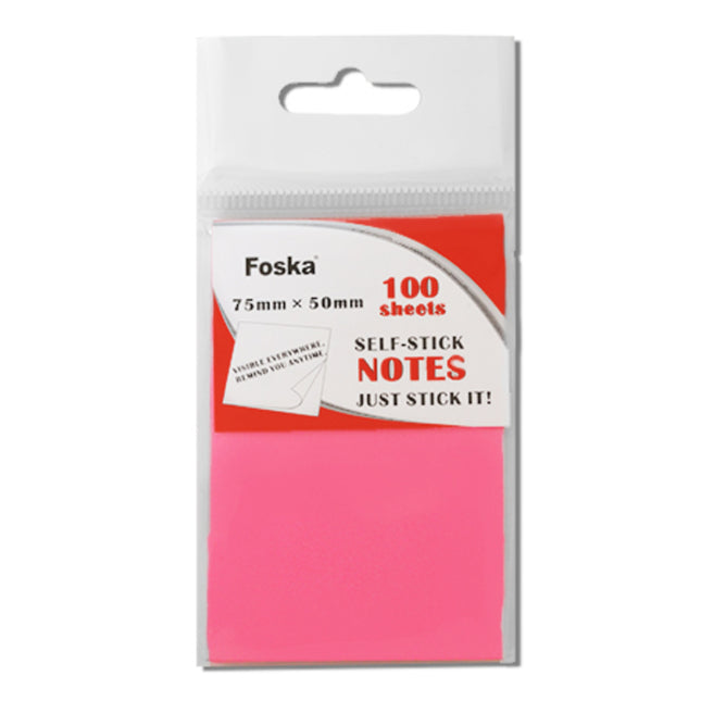 Foska Sticky Notes Fluo -3*2 inch