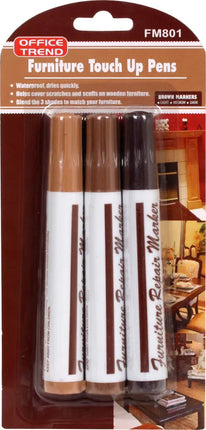 Office Trend Wooden Furniture Repair Marker-set of 3