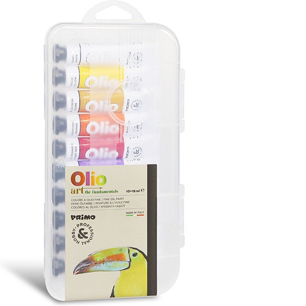 Primo Oil paint and water-soluble oil pastels 10 colours