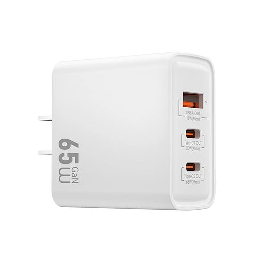 WiWU 65W Essen GaN Fast Charger for Laptop CN UK EU Plug Wi-G005