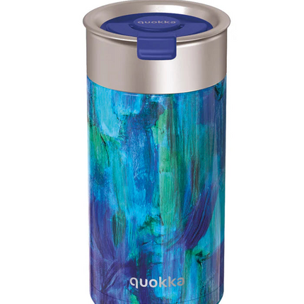 QUOKKA THERMAL SS COFFEE TUMBLER BOOST BLUE PAINT 400 ML
