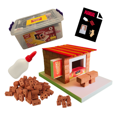 Rolz Shawerma Shop Brick Construction Set