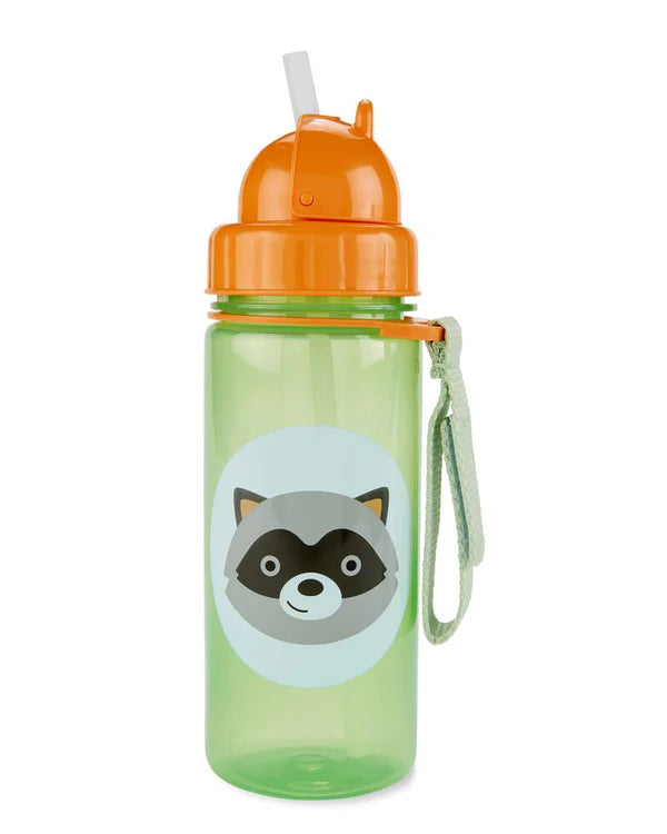 Skip Hop Zoo Straw Bottle - Raccoon