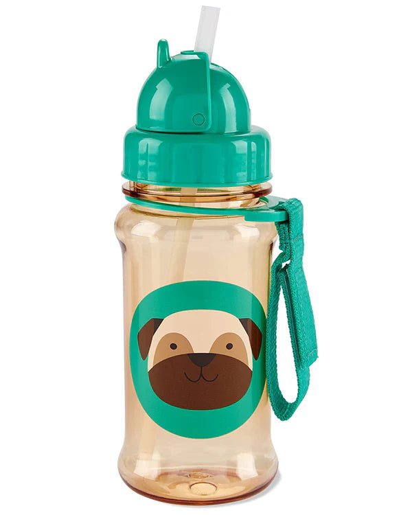 Skip Hop Zoo Straw Bottle pug